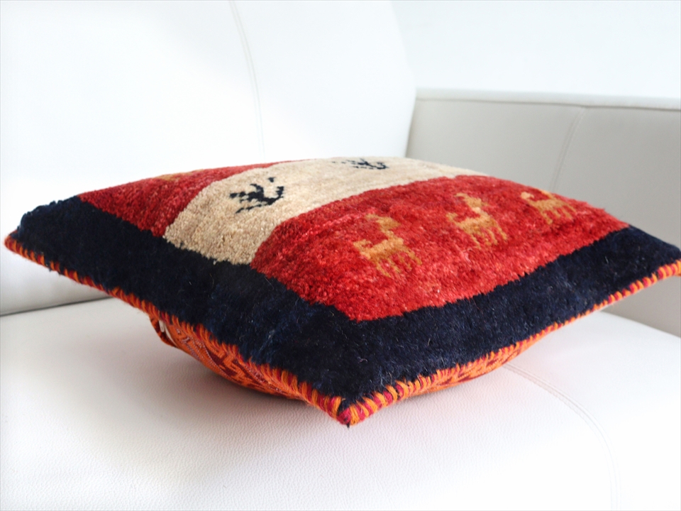 ゾランヴァリ ギャッベ クッションカバー40×40cm ZOLLANVARI