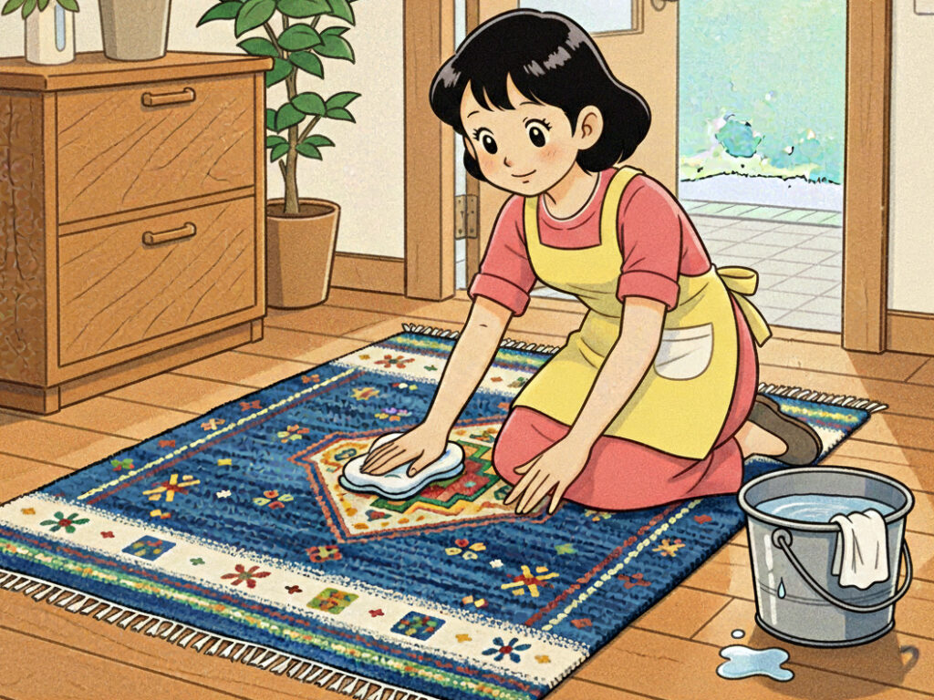 汚れが目立つときは水拭き
